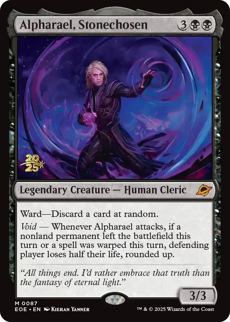 Alpharael, Stonechosen [Edge of Eternities Prerelease Promos] | Exor Games New Glasgow