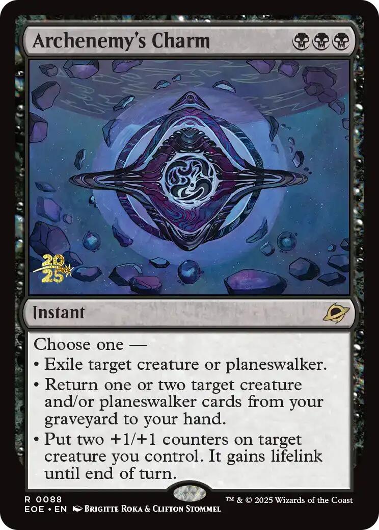 Archenemy's Charm [Edge of Eternities Prerelease Promos] | Exor Games New Glasgow