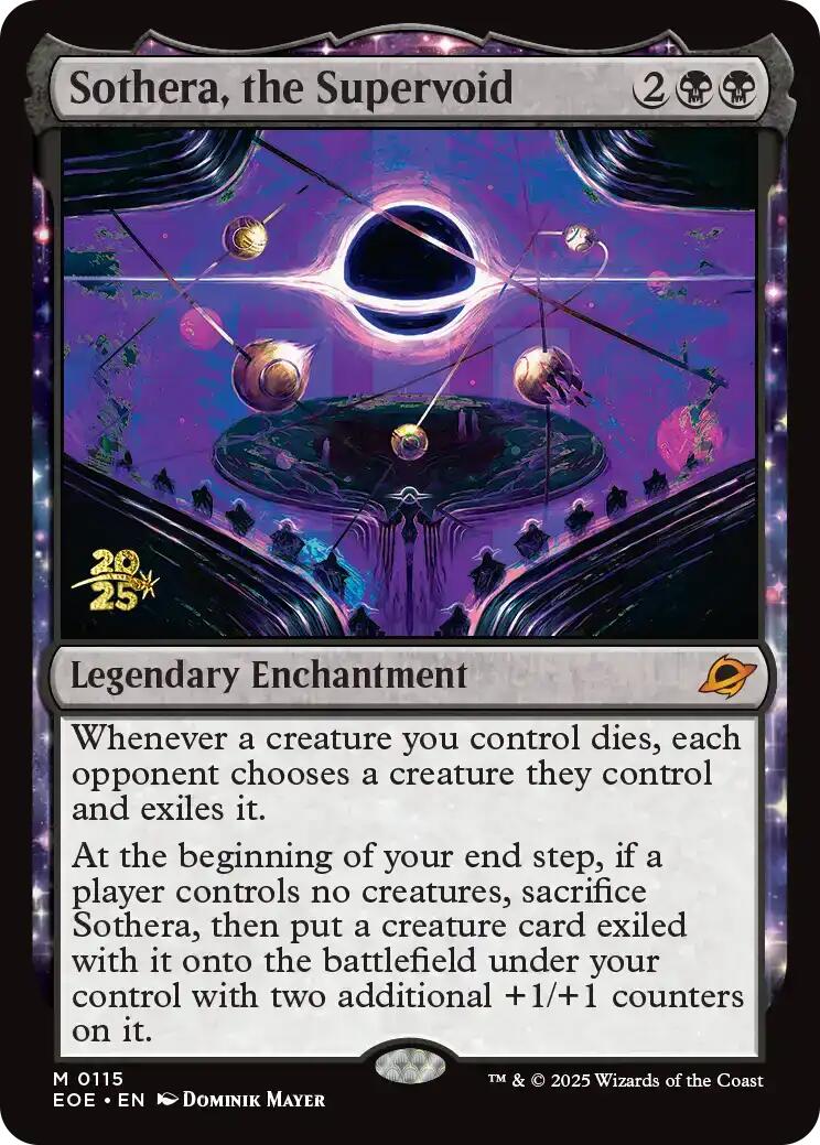 Sothera, the Supervoid [Edge of Eternities Prerelease Promos] | Exor Games New Glasgow