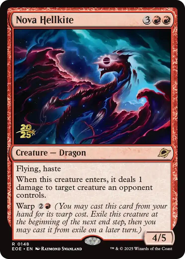 Nova Hellkite [Edge of Eternities Prerelease Promos] | Exor Games New Glasgow
