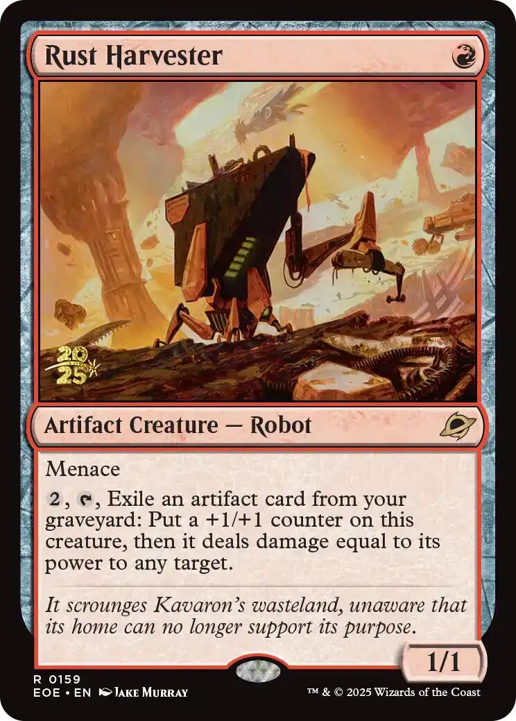 Rust Harvester [Edge of Eternities Prerelease Promos] | Exor Games New Glasgow