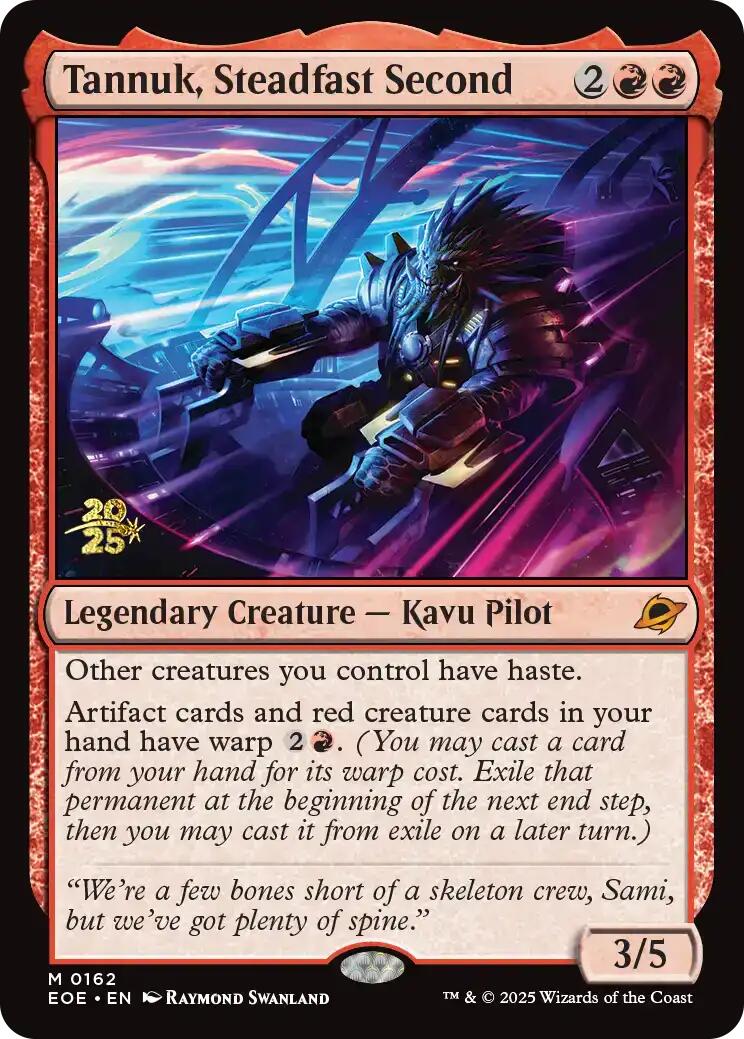 Tannuk, Steadfast Second [Edge of Eternities Prerelease Promos] | Exor Games New Glasgow