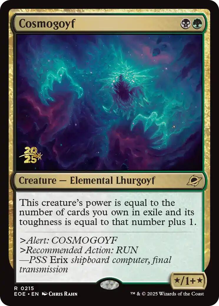 Cosmogoyf [Edge of Eternities Prerelease Promos] | Exor Games New Glasgow