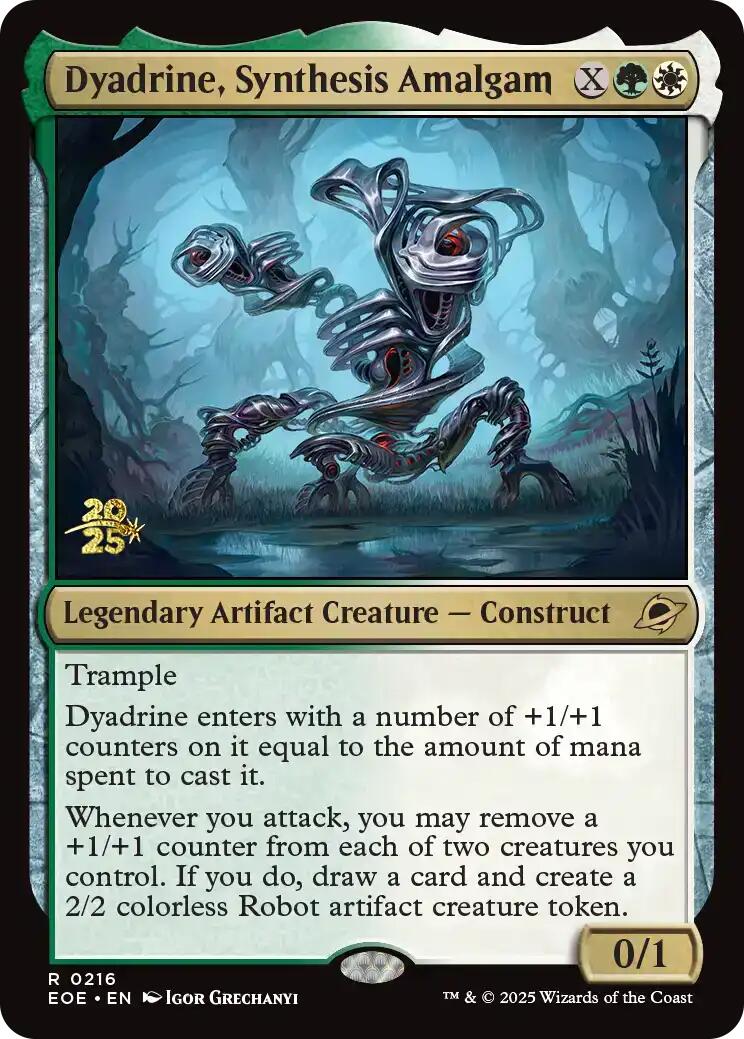Dyadrine, Synthesis Amalgam [Edge of Eternities Prerelease Promos] | Exor Games New Glasgow