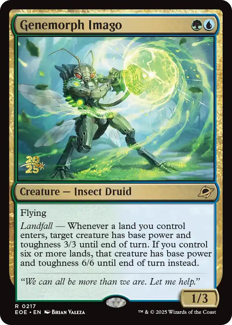 Genemorph Imago [Edge of Eternities Prerelease Promos] | Exor Games New Glasgow