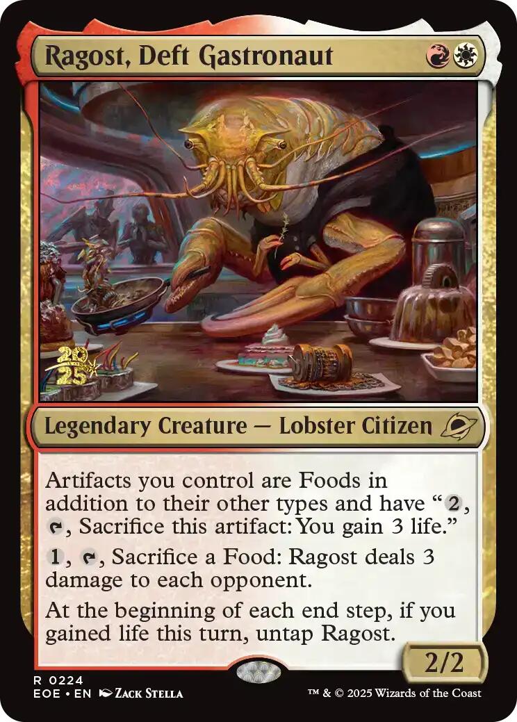 Ragost, Deft Gastronaut [Edge of Eternities Prerelease Promos] | Exor Games New Glasgow