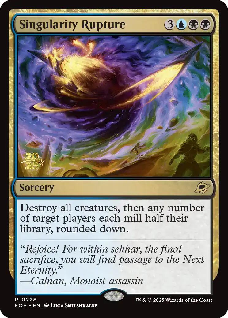 Singularity Rupture [Edge of Eternities Prerelease Promos] | Exor Games New Glasgow