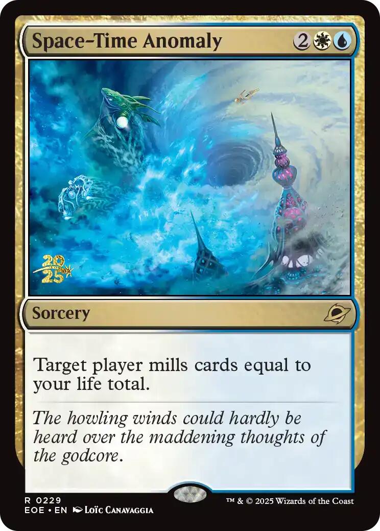 Space-Time Anomaly [Edge of Eternities Prerelease Promos] | Exor Games New Glasgow