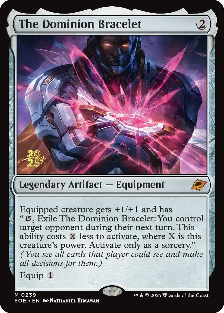 The Dominion Bracelet [Edge of Eternities Prerelease Promos] | Exor Games New Glasgow