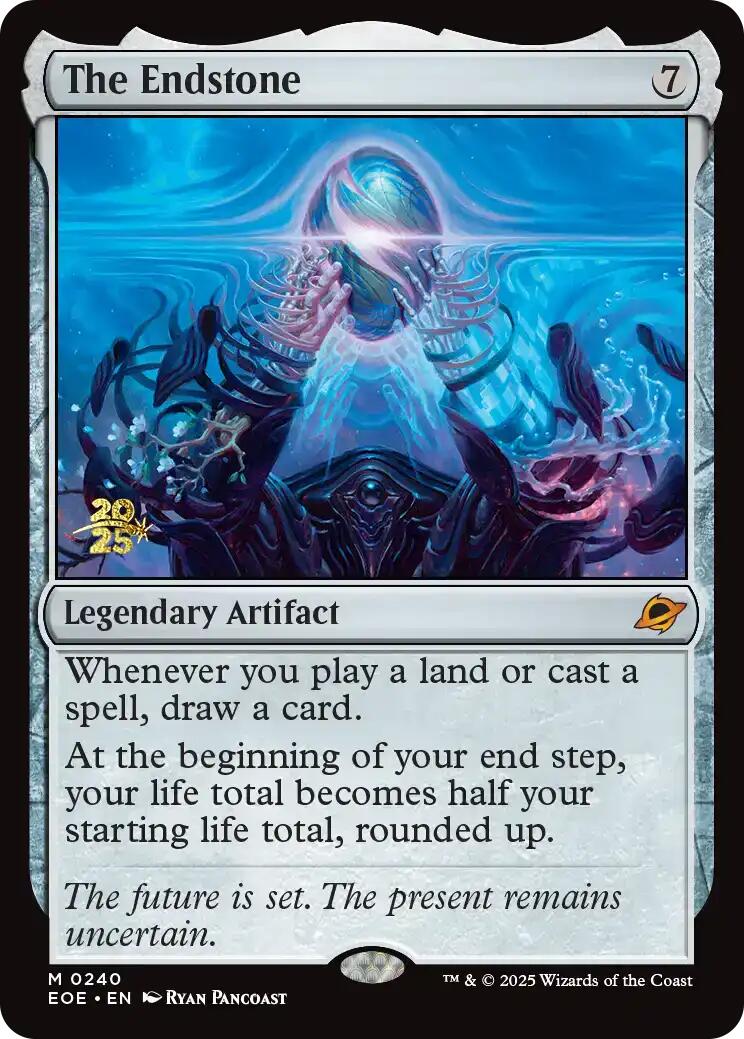 The Endstone [Edge of Eternities Prerelease Promos] | Exor Games New Glasgow