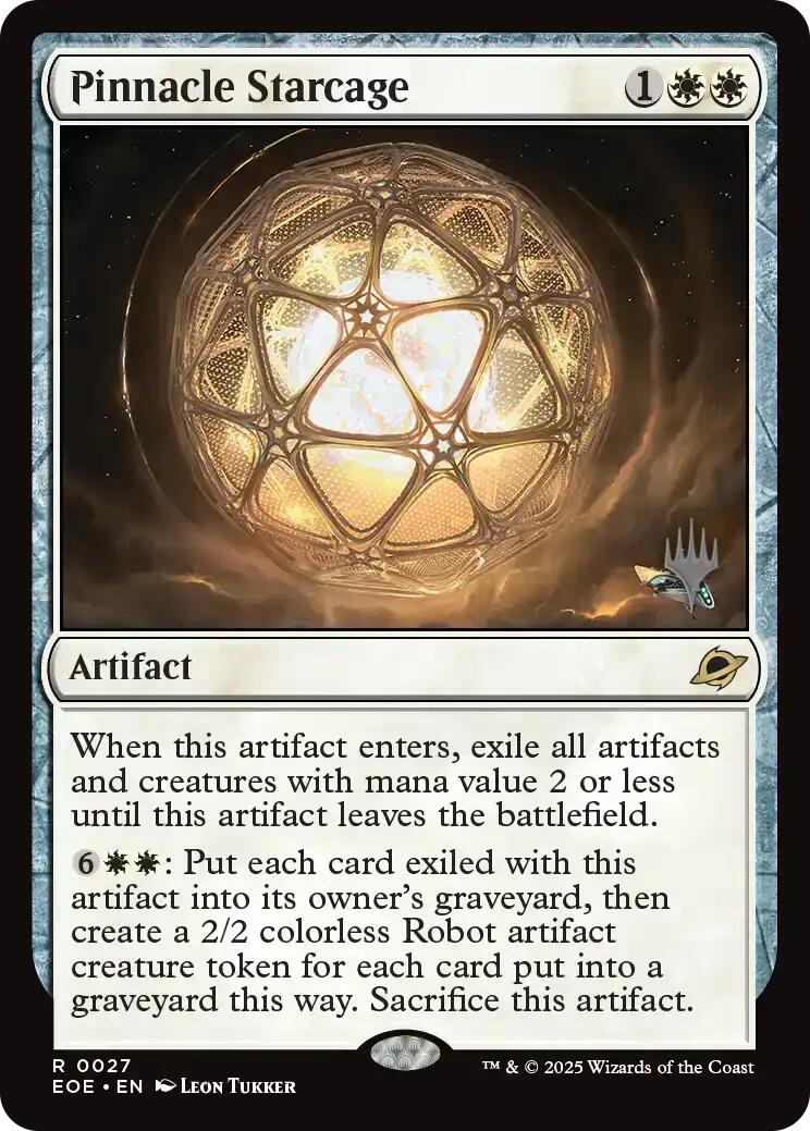 Pinnacle Starcage [Edge of Eternities Promo Pack] | Exor Games New Glasgow