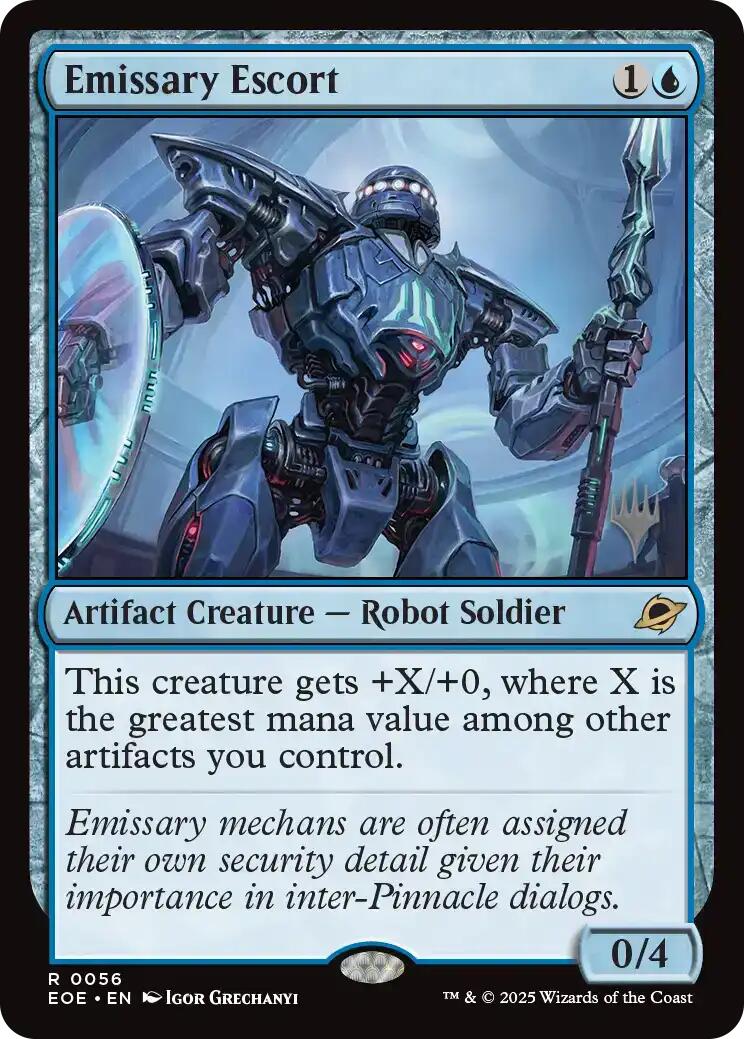 Emissary Escort (Promo Pack) [Edge of Eternities Promo Pack] | Exor Games New Glasgow
