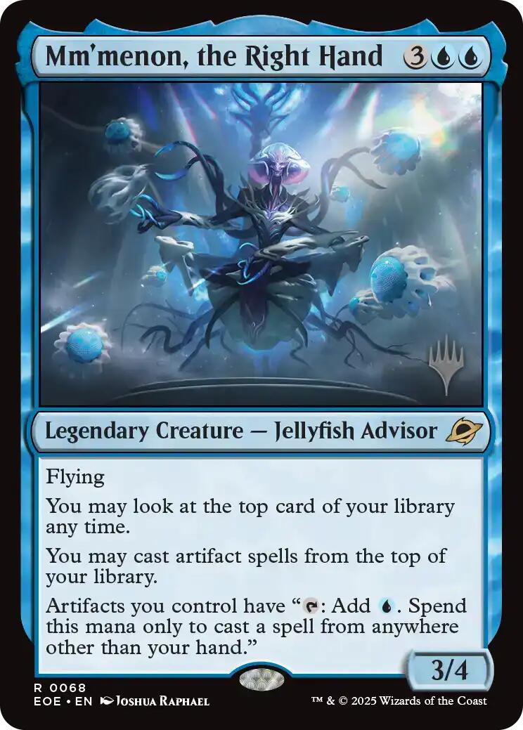 Mm'menon, the Right Hand [Edge of Eternities Promo Pack] | Exor Games New Glasgow