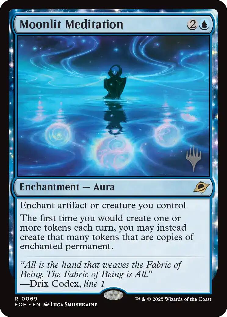 Moonlit Meditation [Edge of Eternities Promo Pack] | Exor Games New Glasgow