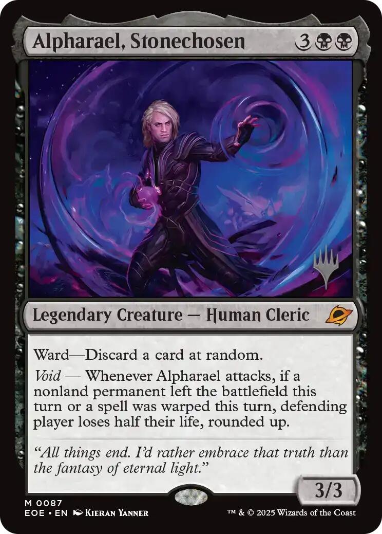 Alpharael, Stonechosen [Edge of Eternities Promo Pack] | Exor Games New Glasgow
