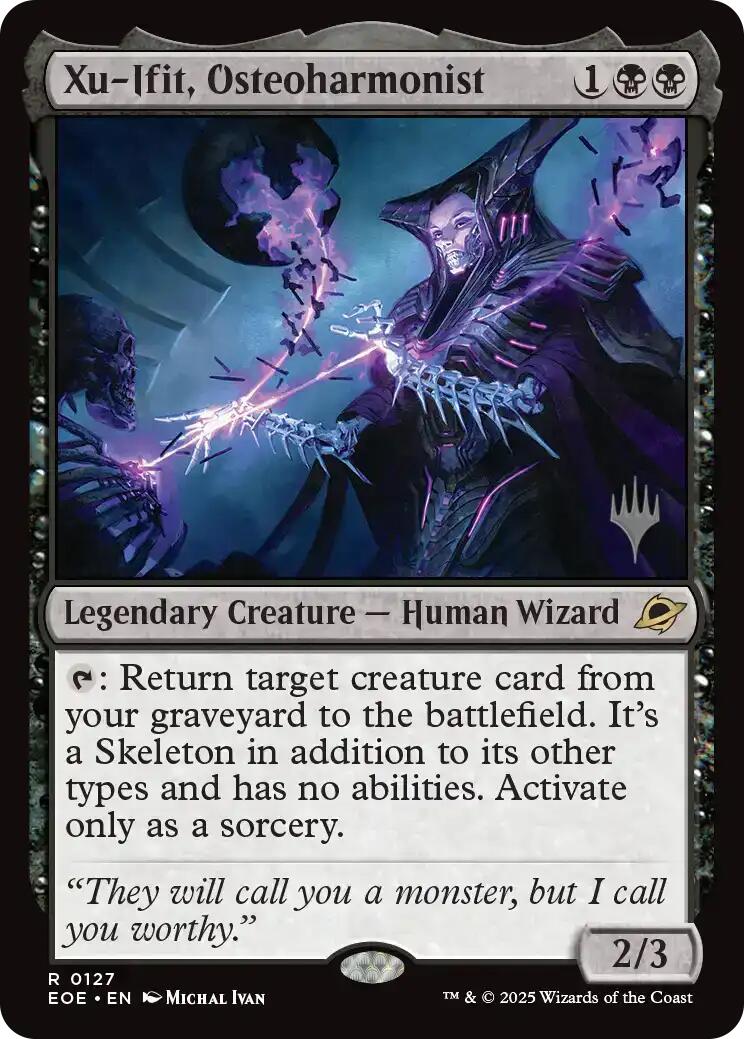 Xu-Ifit, Osteoharmonist [Edge of Eternities Promo Pack] | Exor Games New Glasgow