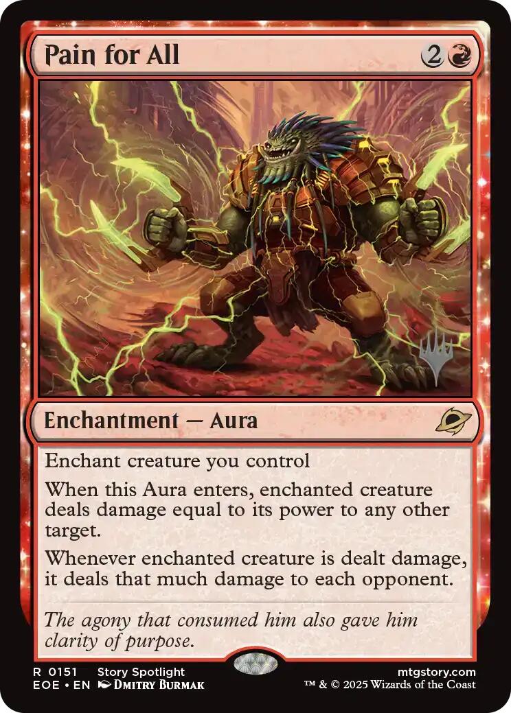 Pain for All [Edge of Eternities Promo Pack] | Exor Games New Glasgow