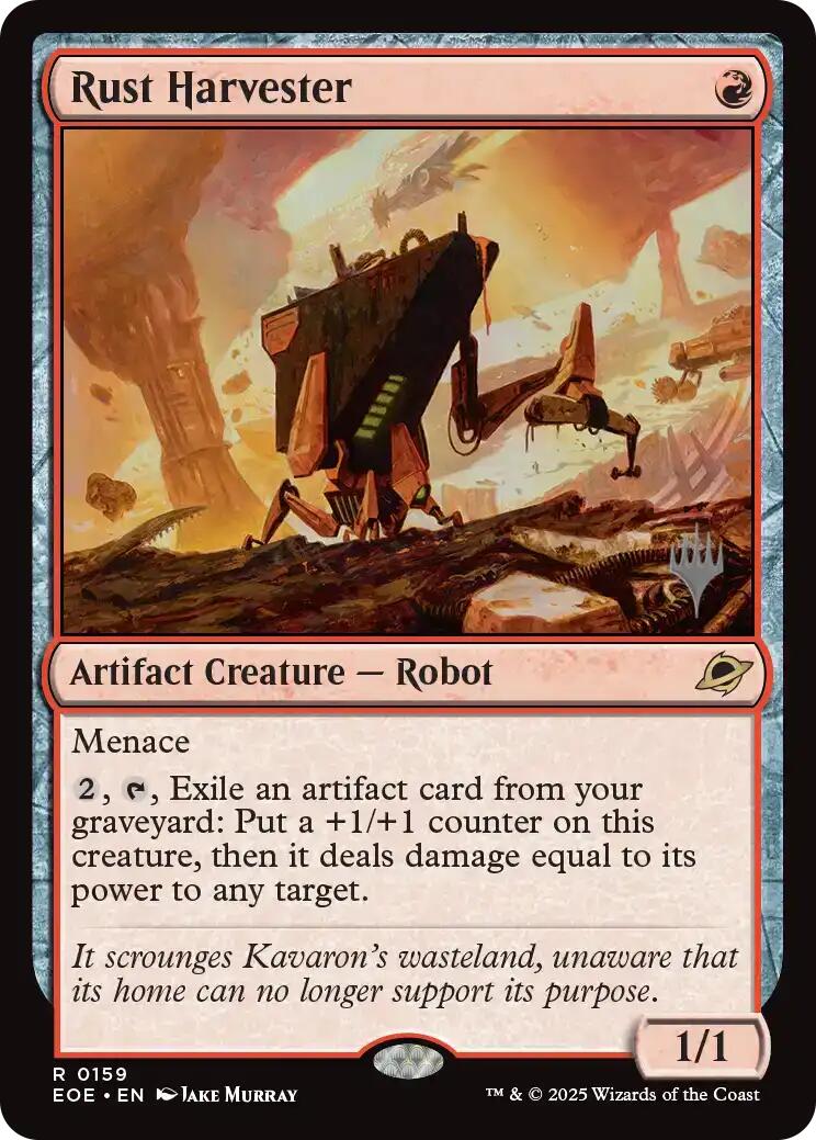 Rust Harvester [Edge of Eternities Promo Pack] | Exor Games New Glasgow