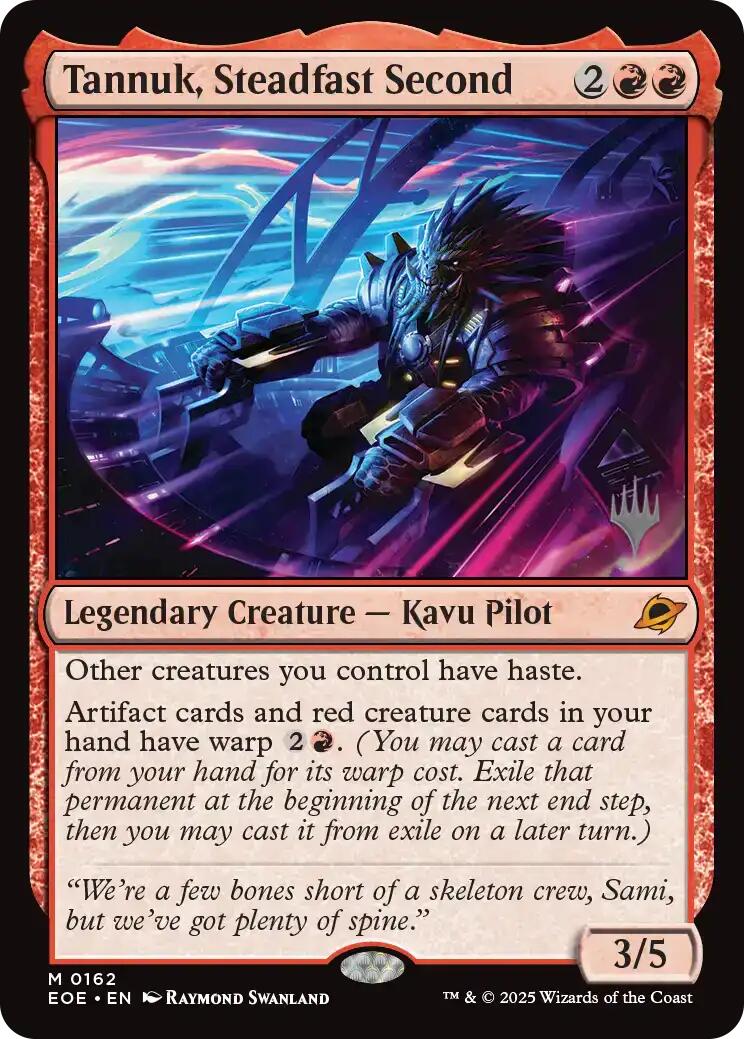 Tannuk, Steadfast Second [Edge of Eternities Promo Pack] | Exor Games New Glasgow