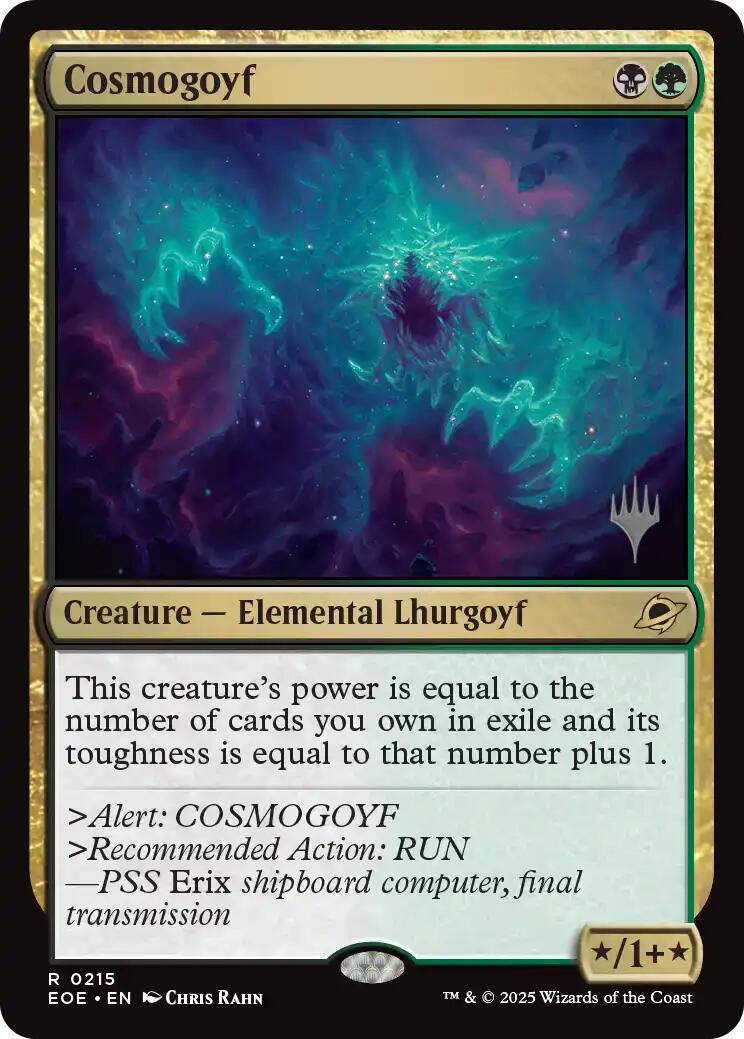 Cosmogoyf [Edge of Eternities Promo Pack] | Exor Games New Glasgow