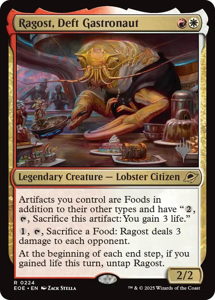 Ragost, Deft Gastronaut [Edge of Eternities Promo Pack] | Exor Games New Glasgow