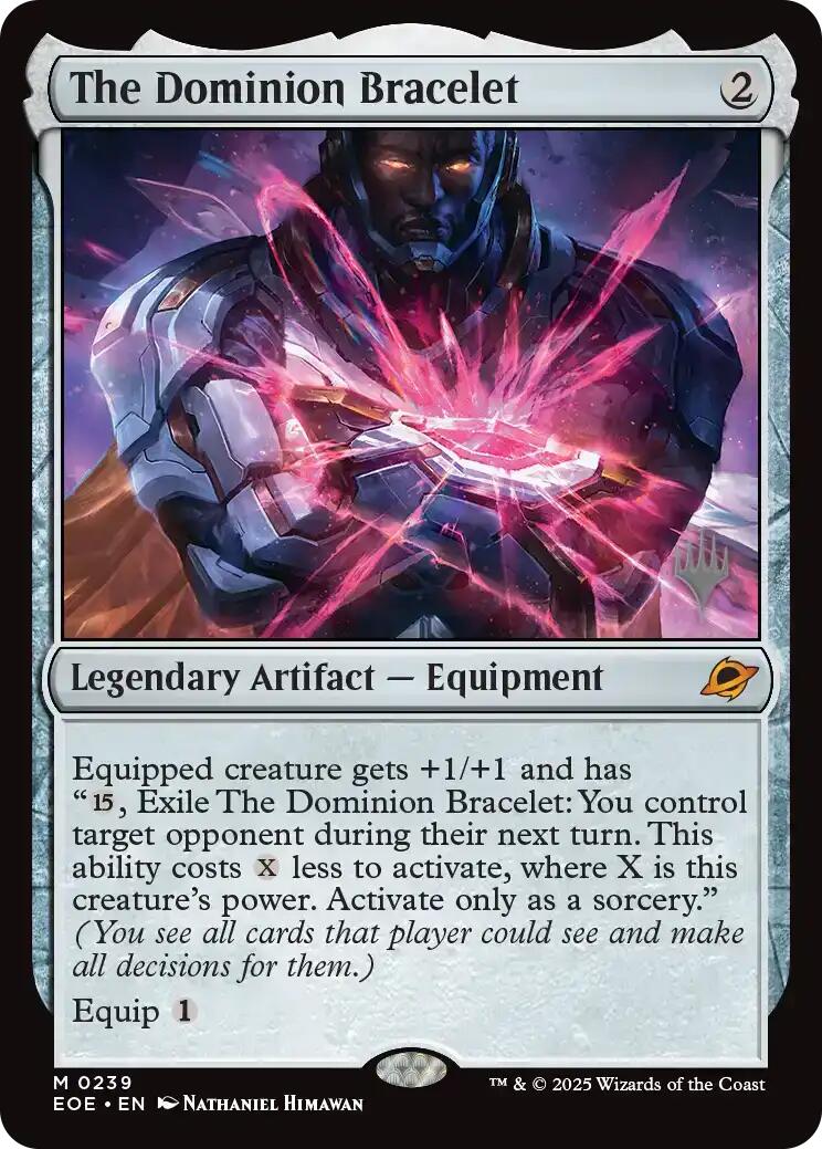 The Dominion Bracelet [Edge of Eternities Promo Pack] | Exor Games New Glasgow