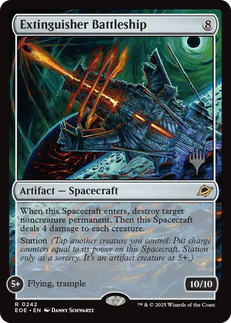 Extinguisher Battleship [Edge of Eternities Promo Pack] | Exor Games New Glasgow