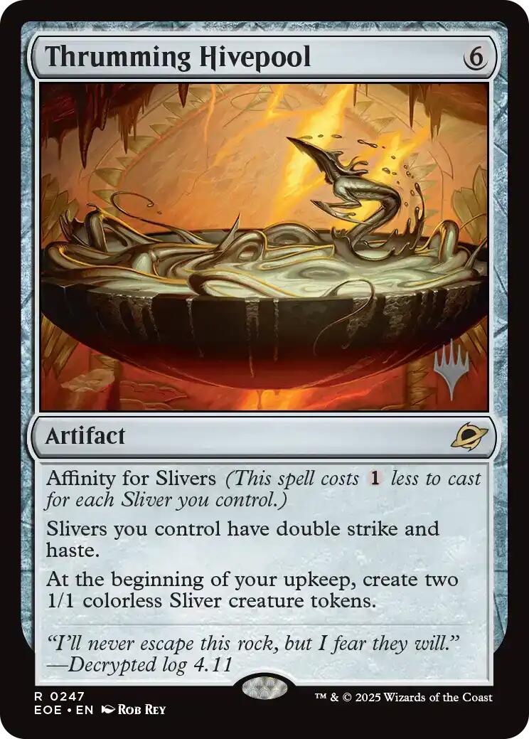 Thrumming Hivepool [Edge of Eternities Promo Pack] | Exor Games New Glasgow