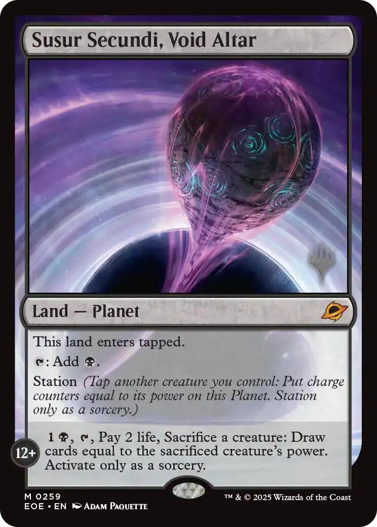 Susur Secundi, Void Altar [Edge of Eternities Promo Pack] | Exor Games New Glasgow