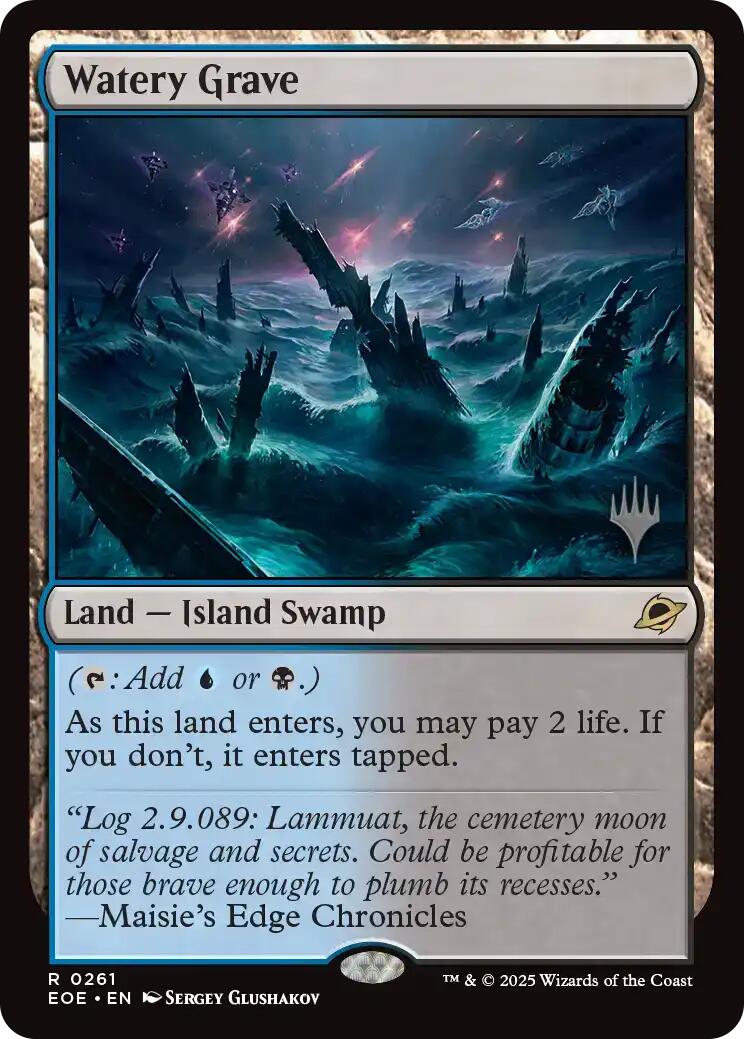 Watery Grave [Edge of Eternities Promo Pack] | Exor Games New Glasgow