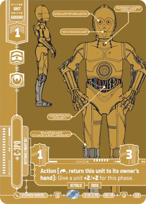 C-3PO (5/6) - Anything I Might Do? (5/6) [2025 Convention Exclusive] | Exor Games New Glasgow