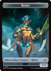 Robot // Lander (0006) Double-Sided Token [Edge of Eternities Tokens] | Exor Games New Glasgow