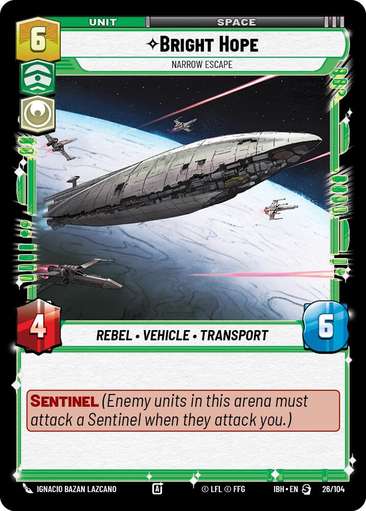 Bright Hope (26/104) - Narrow Escape (26/104) [Intro Battle: Hoth] | Exor Games New Glasgow