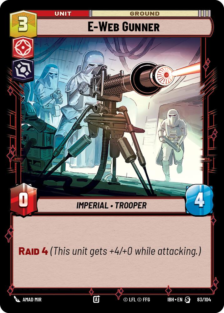 E-Web Gunner (83/104) (83/104) [Intro Battle: Hoth] | Exor Games New Glasgow