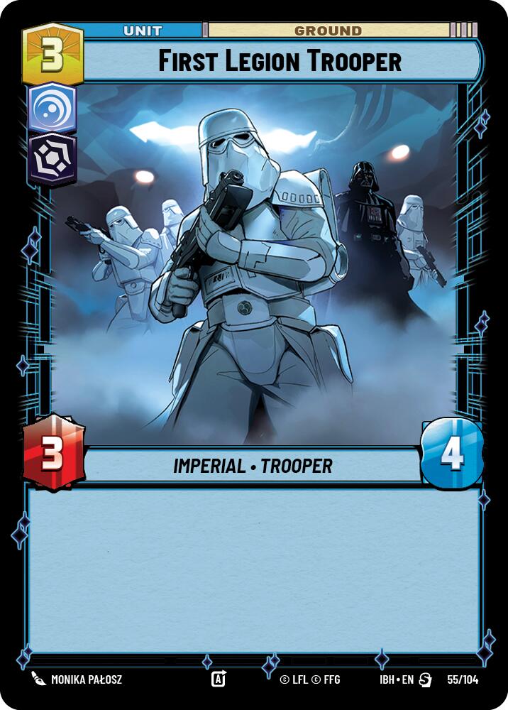 First Legion Trooper (55/104) (55/104) [Intro Battle: Hoth] | Exor Games New Glasgow