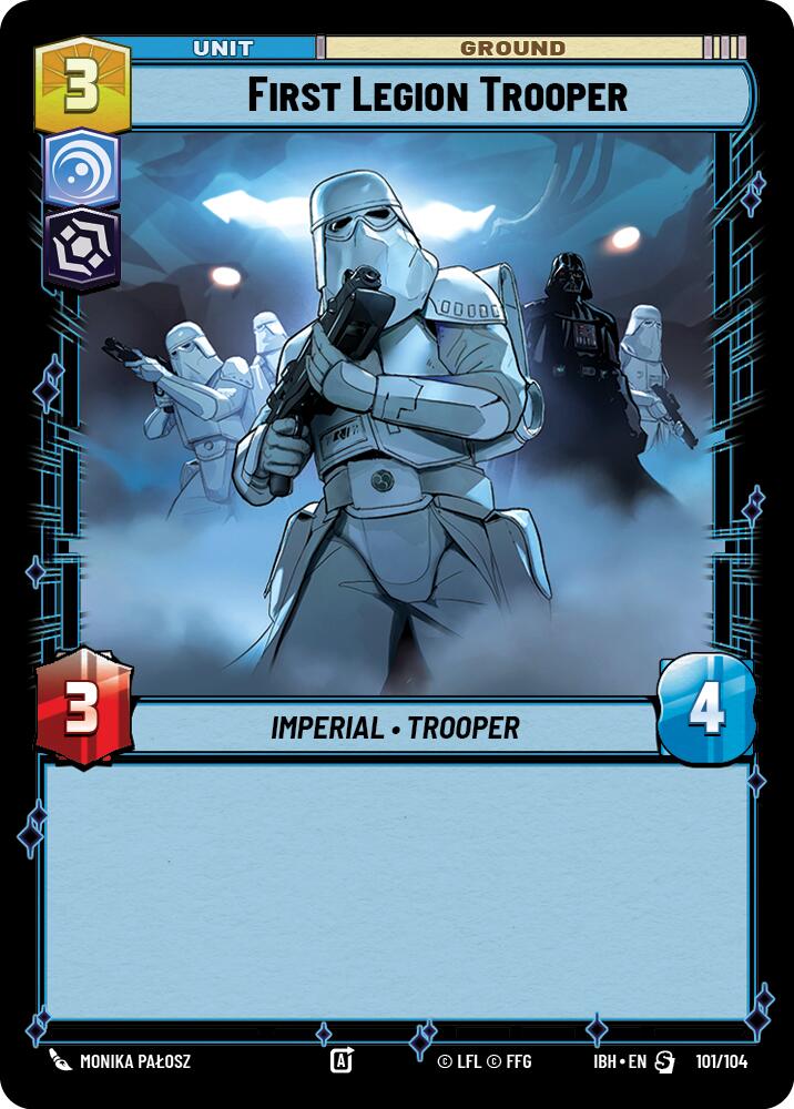 First Legion Trooper (101/104) (101/104) [Intro Battle: Hoth] | Exor Games New Glasgow