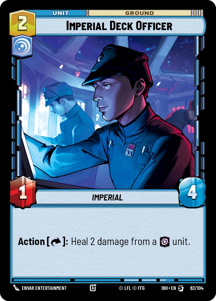 Imperial Deck Officer (62/104) (62/104) [Intro Battle: Hoth] | Exor Games New Glasgow