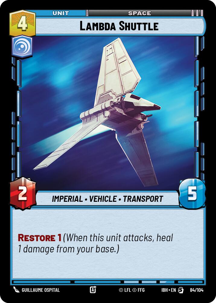 Lambda Shuttle (84/104) (84/104) [Intro Battle: Hoth] | Exor Games New Glasgow