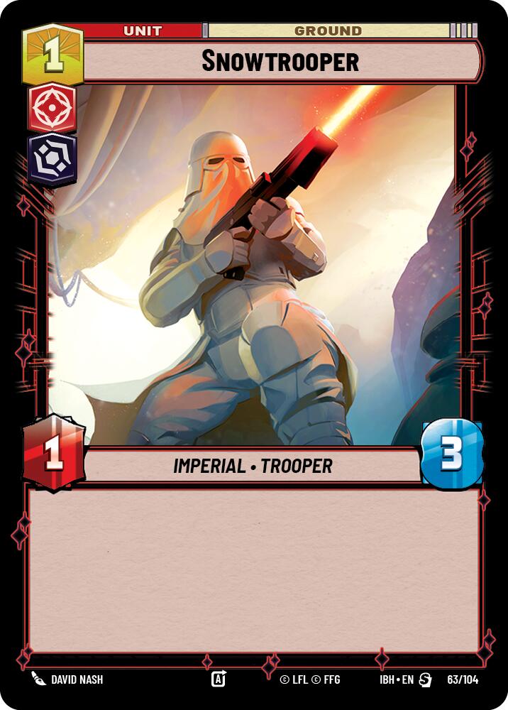 Snowtrooper (63/104) (63/104) [Intro Battle: Hoth] | Exor Games New Glasgow