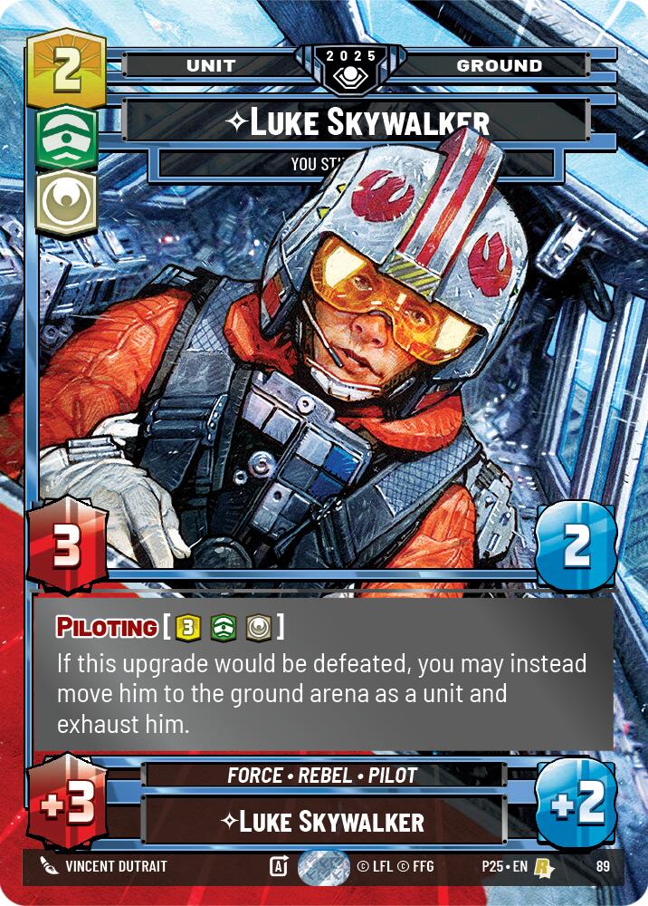 Luke Skywalker (89) - You Still With Me? (89) [Organized Play Promos] | Exor Games New Glasgow