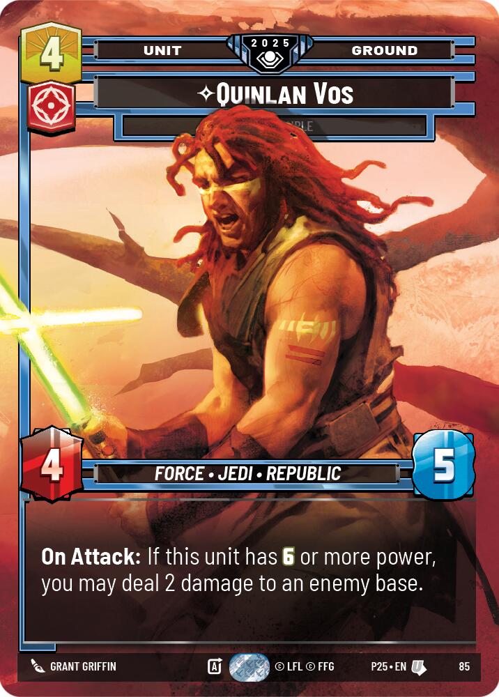 Quinlan Vos (85) - Dark Disciple (85) [Organized Play Promos] | Exor Games New Glasgow