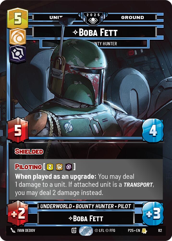 Boba Fett (82) - Feared Bounty Hunter (82) [Organized Play Promos] | Exor Games New Glasgow