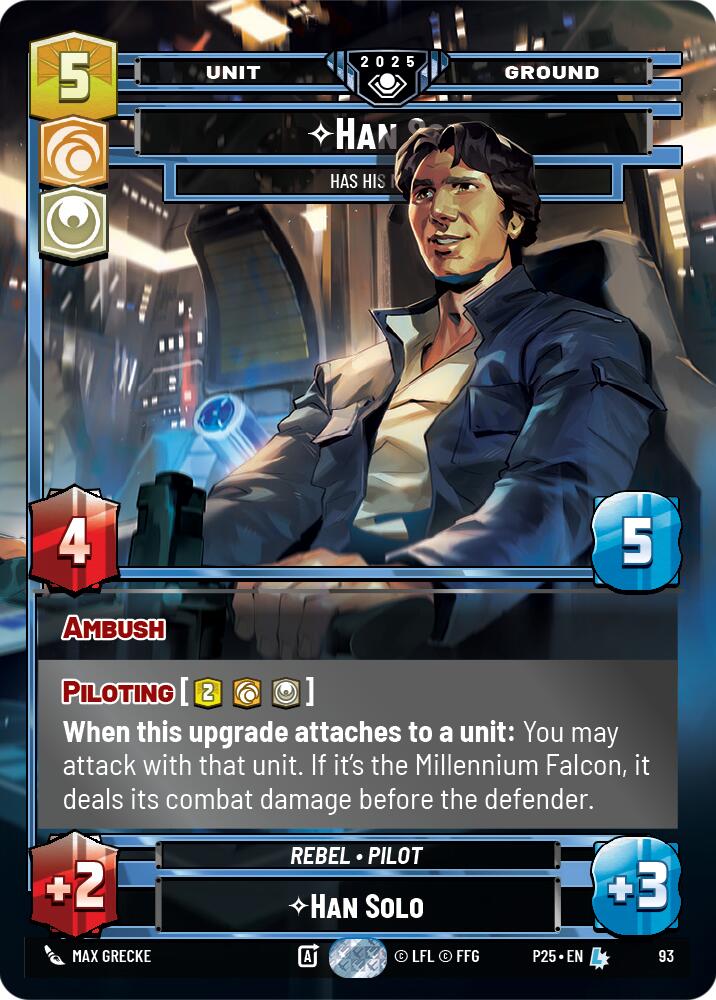 Han Solo (93) - Has His Moments (93) [Organized Play Promos] | Exor Games New Glasgow