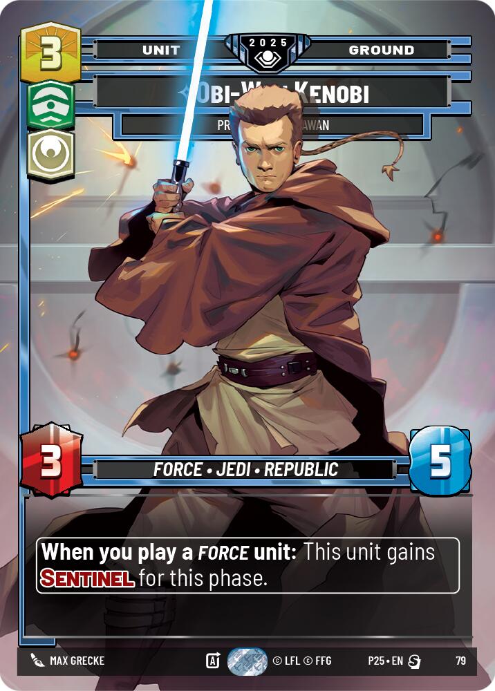 Obi-Wan Kenobi (79) - Protective Padawan (79) [Organized Play Promos] | Exor Games New Glasgow