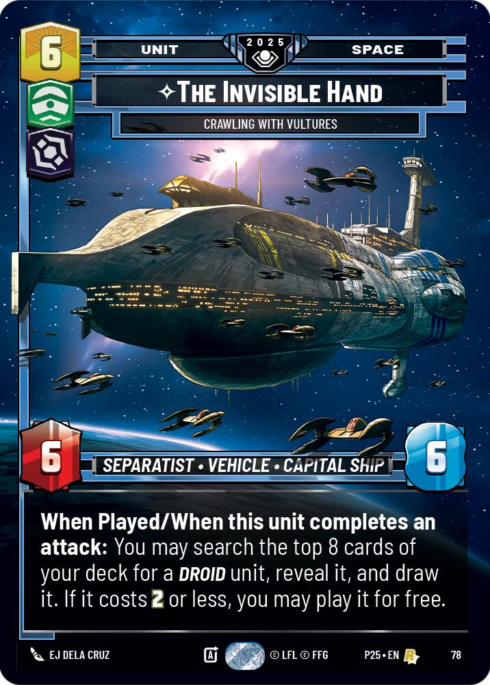 The Invisible Hand (78) - Crawling With Vultures (78) [Organized Play Promos] | Exor Games New Glasgow