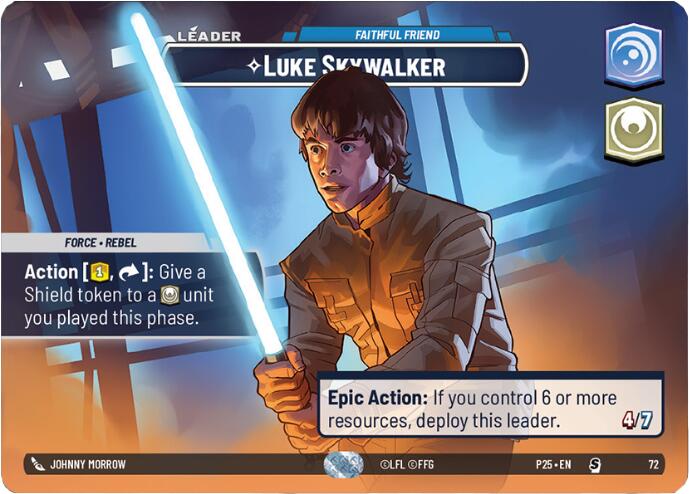 Luke Skywalker - Faithful Friend (72) (72) [Organized Play Promos] | Exor Games New Glasgow