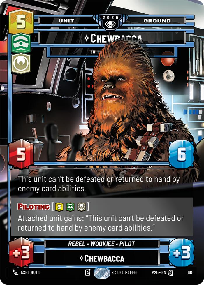 Chewbacca (68) - Faithful First Mate (68) [Organized Play Promos] | Exor Games New Glasgow