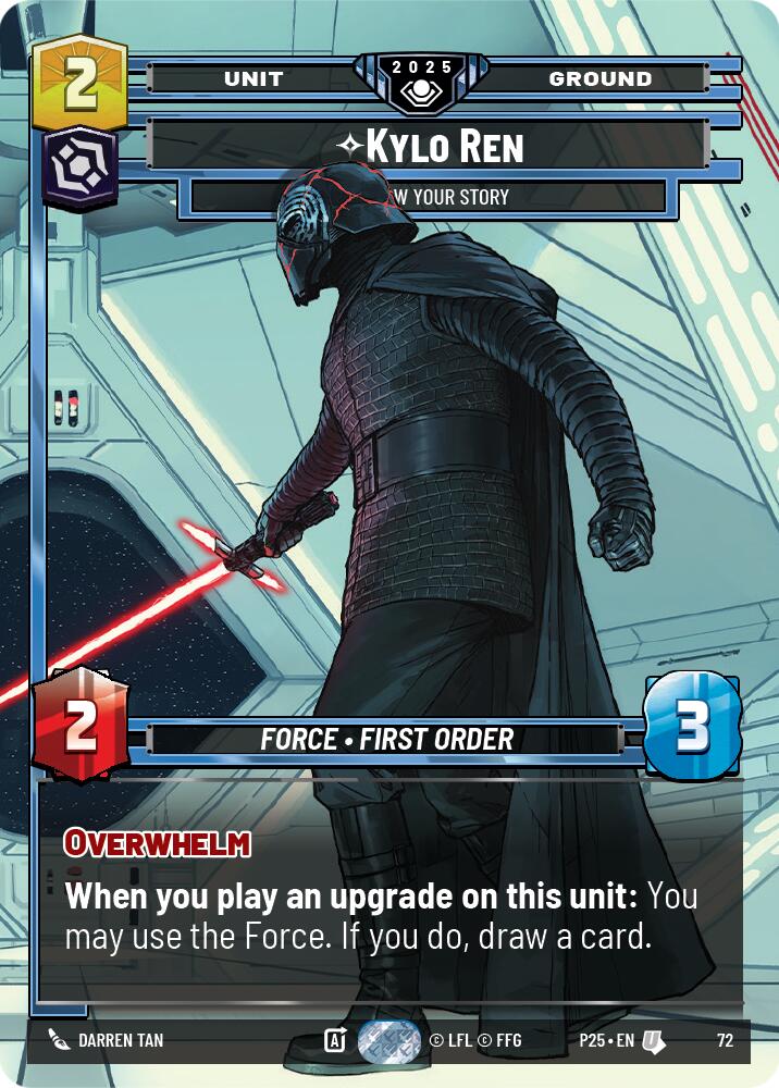 Kylo Ren - I Know Your Story (72) (72) [Organized Play Promos] | Exor Games New Glasgow