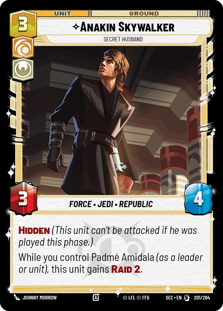 Anakin Skywalker (201/264) - Secret Husband (201/264) [Secrets of Power] | Exor Games New Glasgow