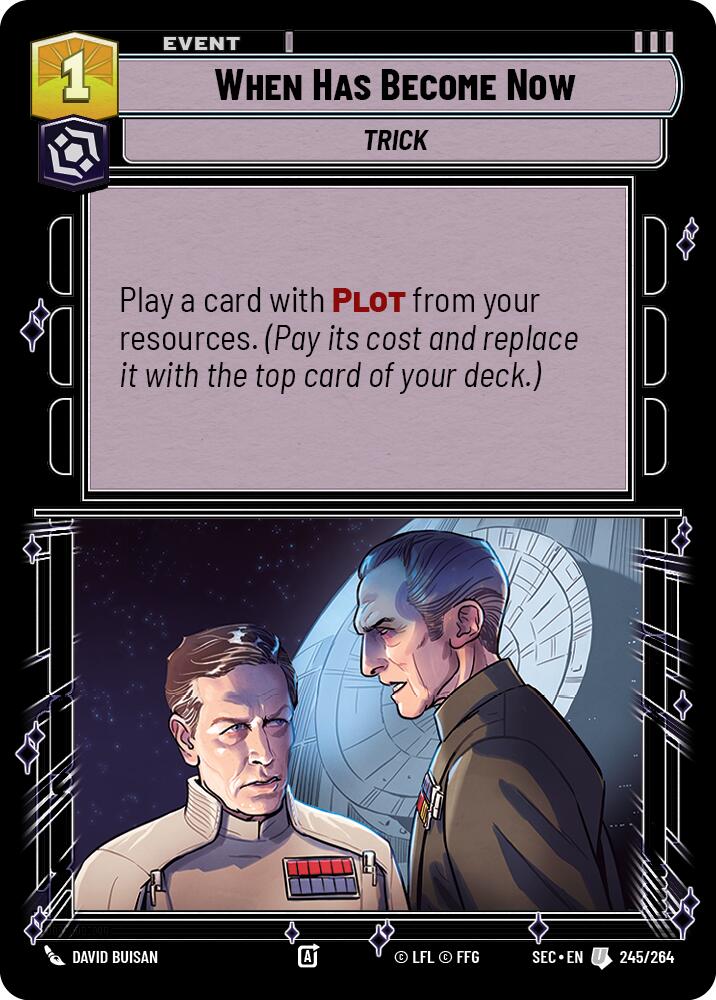 When Has Become Now (245/264) (245/264) [Secrets of Power] | Exor Games New Glasgow